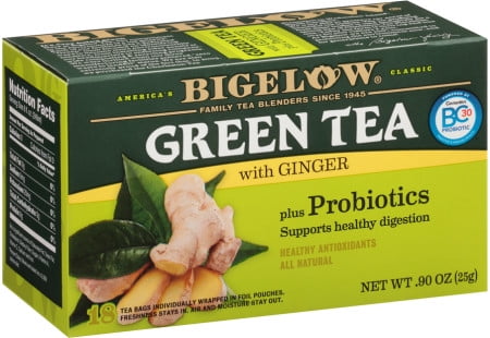 How to lose weight with green tea and ginger